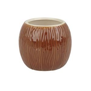 3406-Ceramic-Coconut-Tiki-Mug-500ml-Medium-Brown