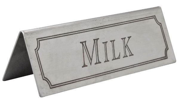 3466-Stainless-Steel-Milk-Table-Sign
