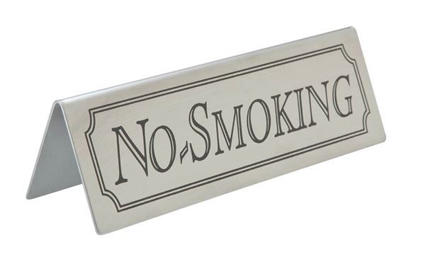 3455-Stainless-Steel-No-Smoking-Table-Sign