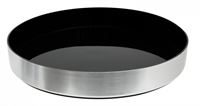 3517-330mm-Black-Tray-Foil-Wrapped