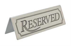 3454-Stainless-Steel-Reserved-Table-Sign