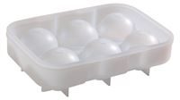 3351-6-Cavity-Silicone-Ice-Ball-Mould-Clear