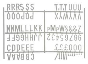 3862W-3-4inch-Letter-Set-PK6-White