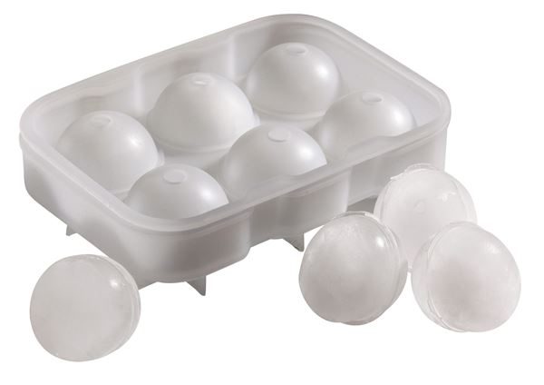 3351-6-Cavity-Silicone-Ice-Ball-Mould-Clear-in-use-3