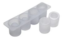 3352-4-Cavity-Silicone-Shot-Glass-Mould-Clear-in-use-1