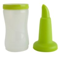 Optimized-3320G-Freepour-Bottle-Green-Lid-attached